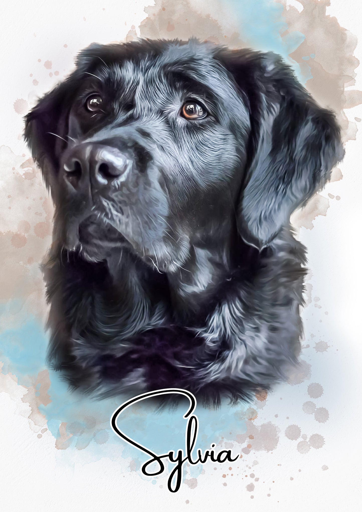 Gepersonaliseerd huisdierportret - het perfecte cadeau voor dierenliefhebbers