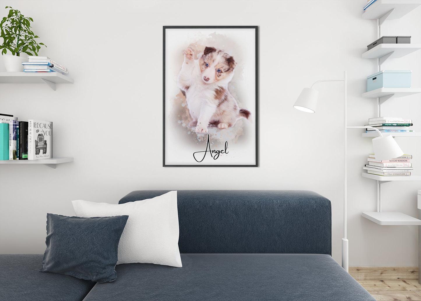 Gepersonaliseerd huisdierportret - het perfecte cadeau voor dierenliefhebbers