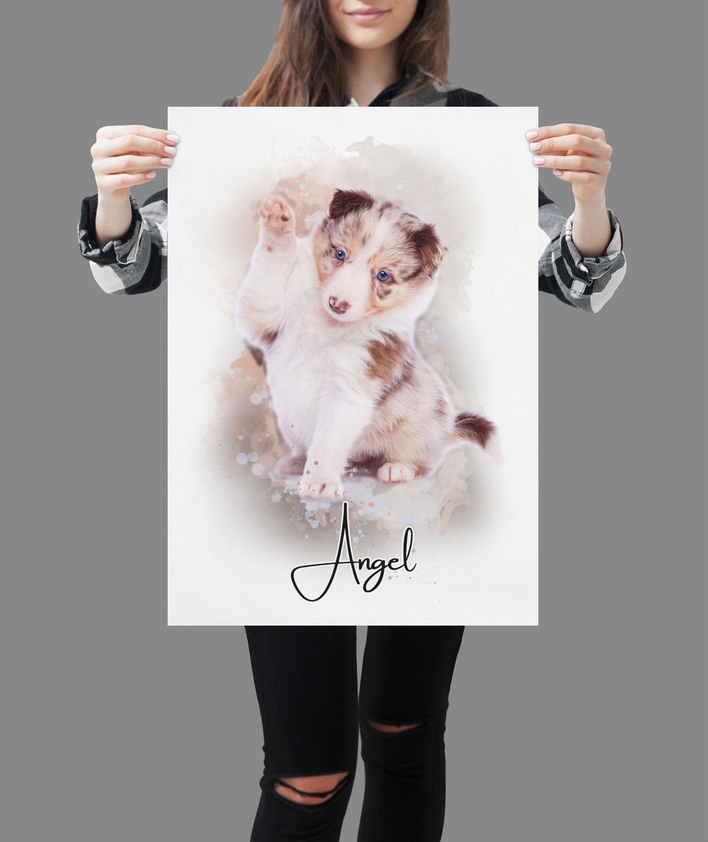 Gepersonaliseerd huisdierportret - het perfecte cadeau voor dierenliefhebbers