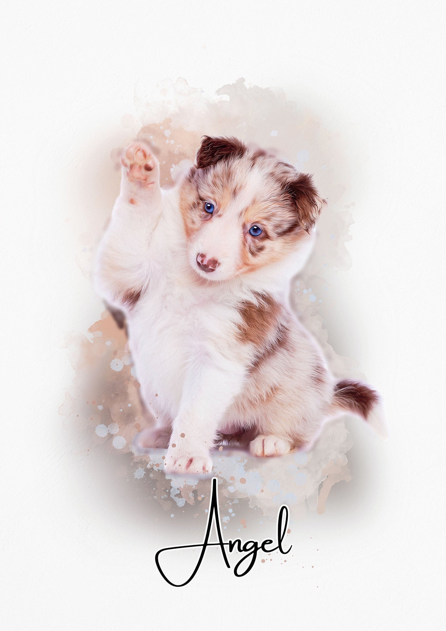 Gepersonaliseerd huisdierportret - het perfecte cadeau voor dierenliefhebbers